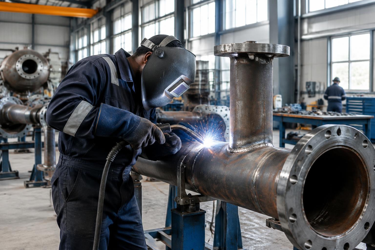 Tank farm fabrication and installation
